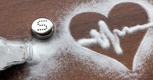 рисунок сердце из соли